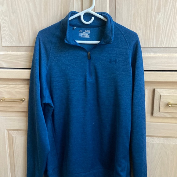 Under Armour Jackets & Coats Blue Under Armor Pull Over W Zipper